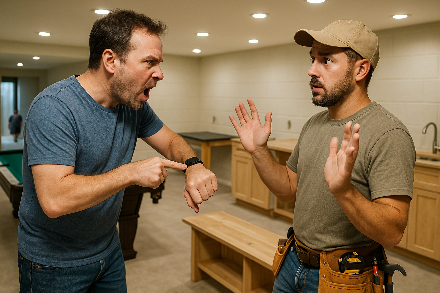 home remodeling contractor delays